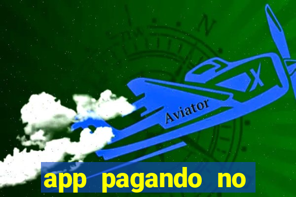 app pagando no cadastro via pix